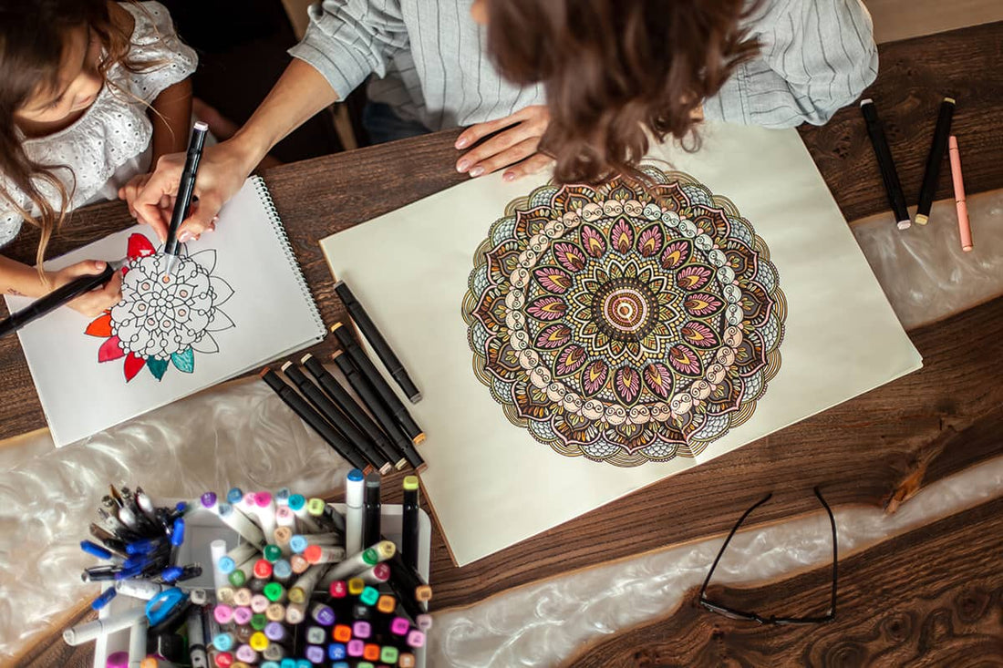 How to Create a Mandala in a Simple way