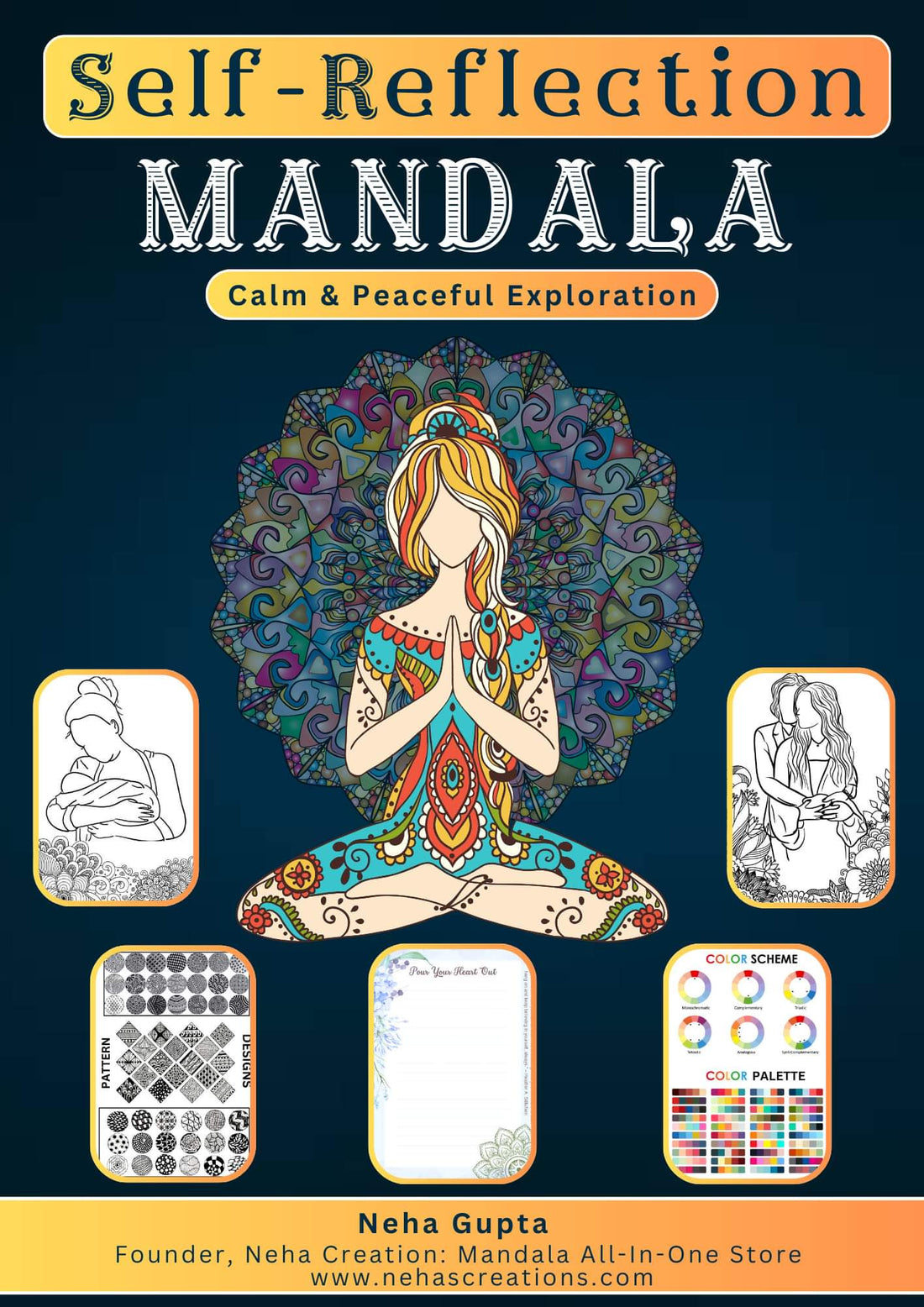 self reflection mandala book