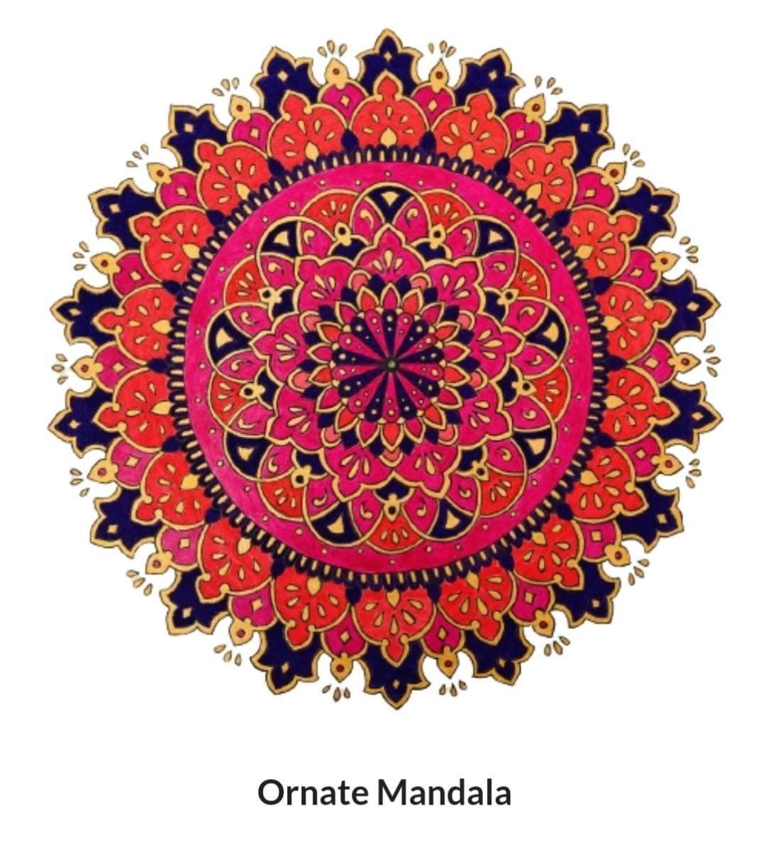 Mandala learning and practice books