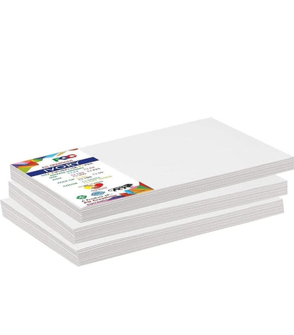 300 GSM Ivory Sheets: A4 Size (20 Sheets)