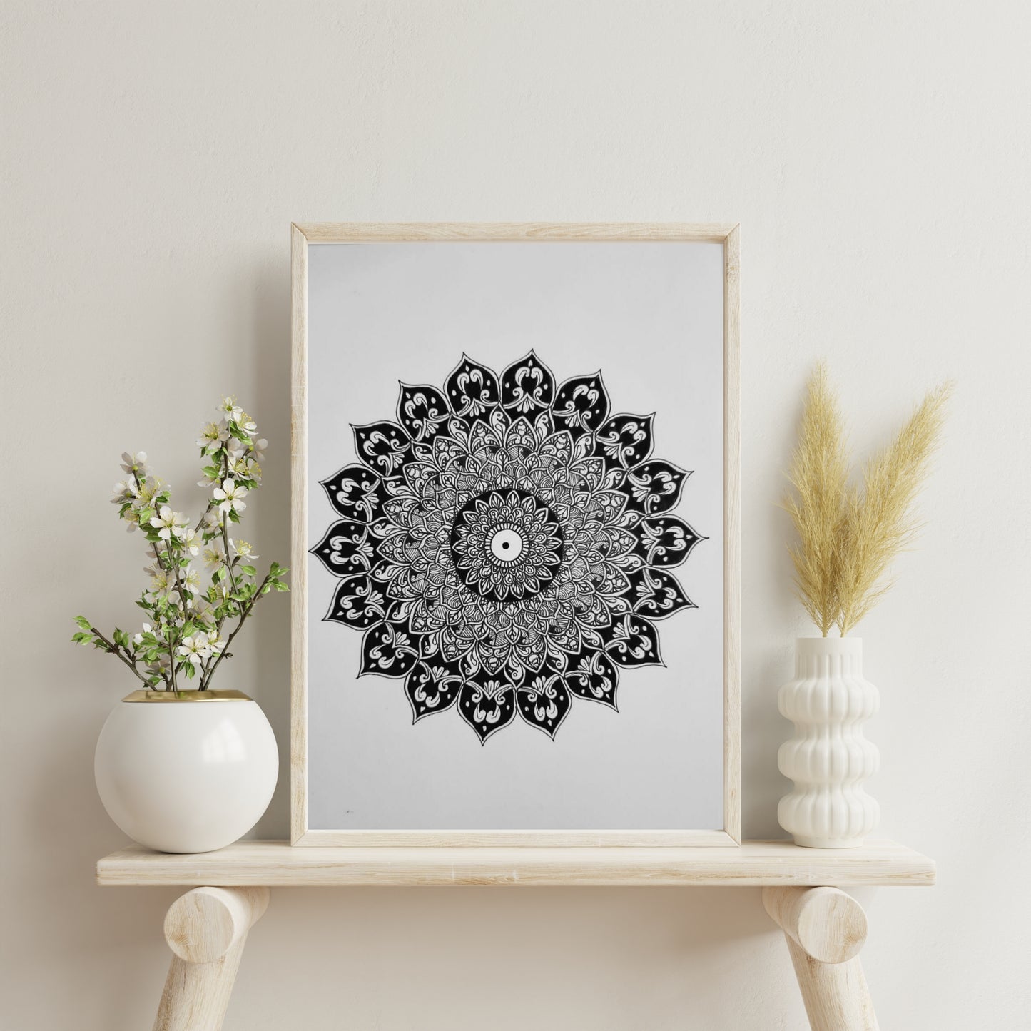 Royal Black Mandala