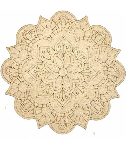 Mandala MDF Base for DIY