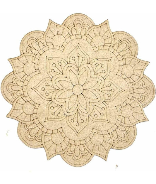 Mandala MDF Base for DIY