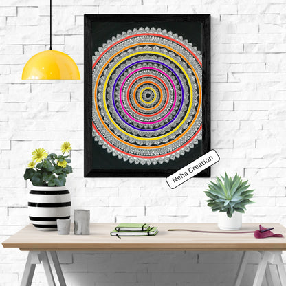 Rainbow 🌈 Intricate Mandala