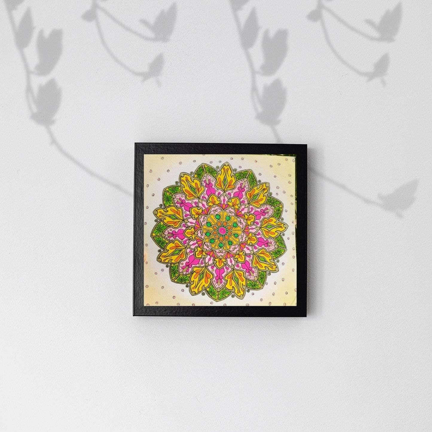 Mini Spring Mandala Painting