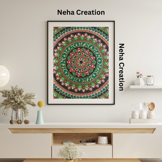 Ornate Mandala Painting