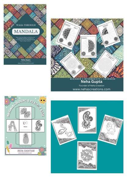 Books Combo (Mandala Learning + Coloring)