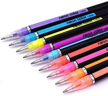 12 Piece Neon Color Gel Pens