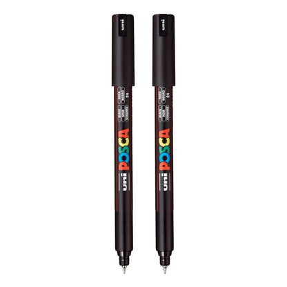 uni-ball Posca Fine Tip Markers,  Pack of 2