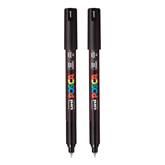 uni-ball Posca Fine Tip Markers,  Pack of 2