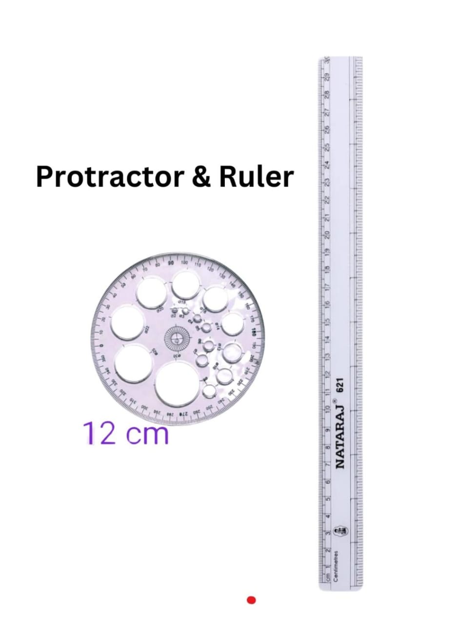 Ruler + Protractor (COMBO)