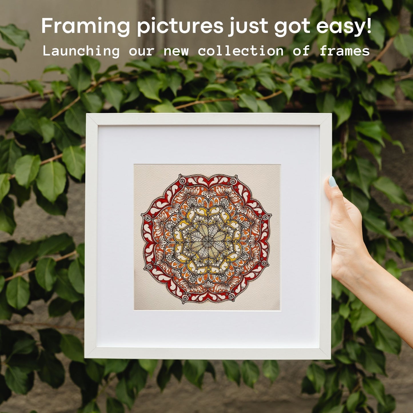 Mini Colorful Intricate Mandala Painting