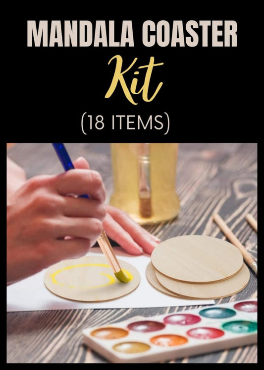 Mandala Coaster Kit (18 Items)
