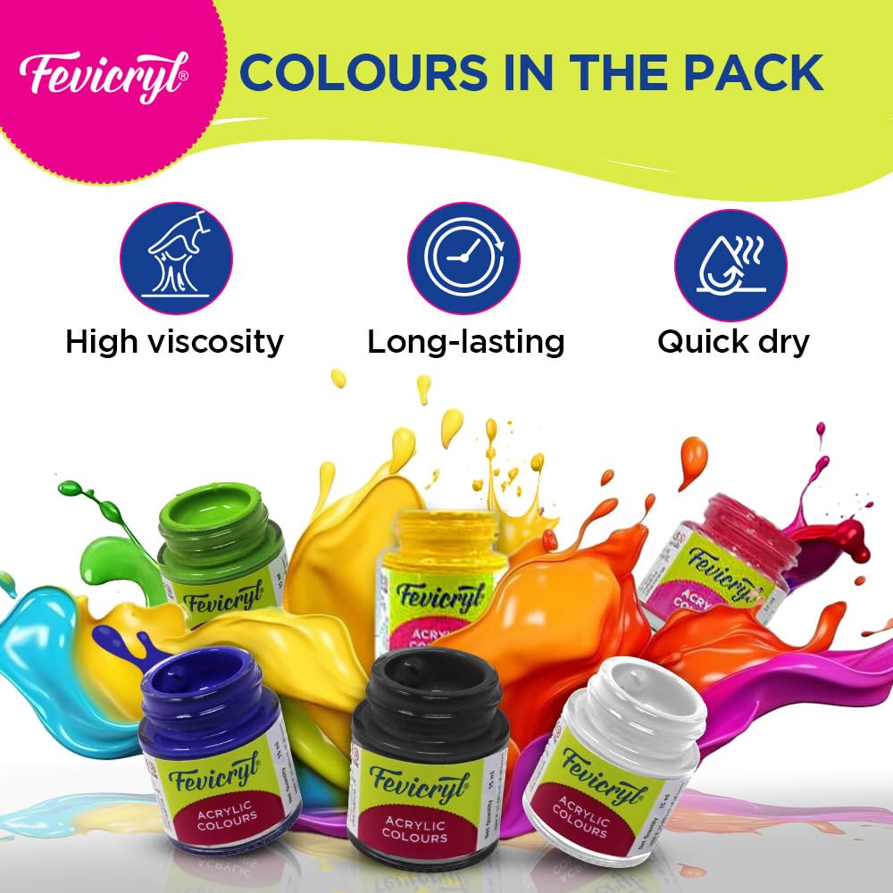 Fabric Color (pack of 6 color)