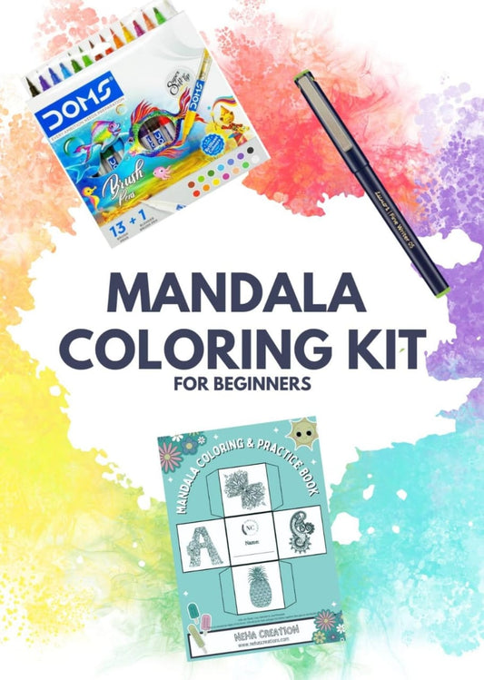 Mandala Coloring Kit