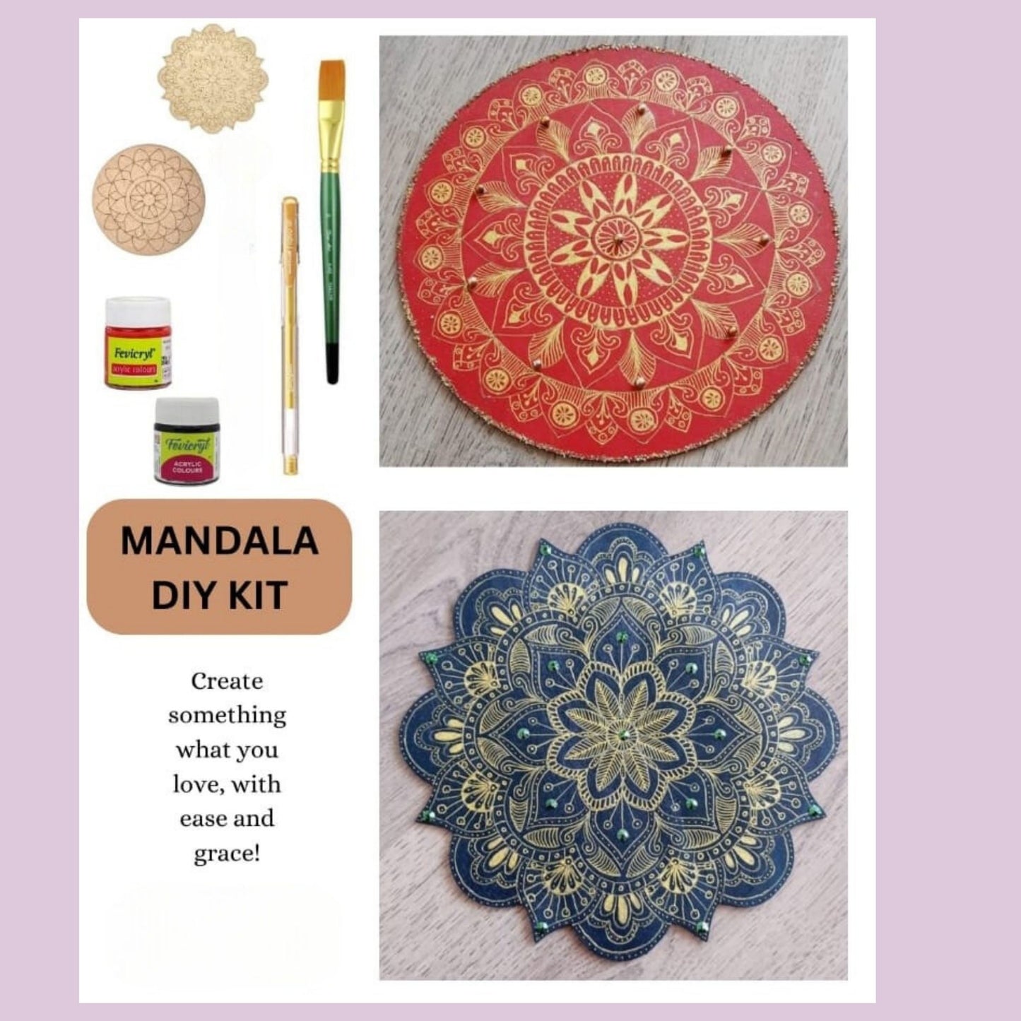 Mandala DIY Crafting Kit