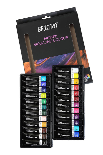 Gouache Color set of 24 (Set 24x12ml)