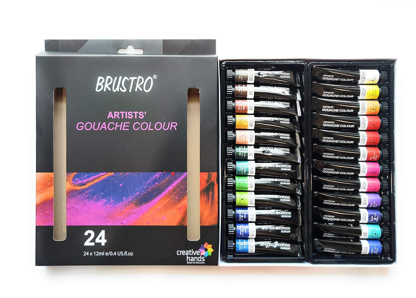 Gouache Color set of 24 (Set 24x12ml)