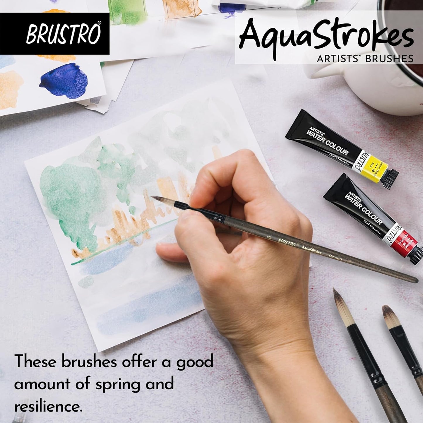 AquaStrokes Brush (Set of 6)