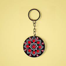 MDF DIY Keychain- Circle(1 Piece)